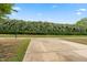 The front yard features a long concrete driveway surrounded by greenery at 72 E Moss Creek Dr, Clayton, NC 27520