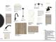 Home design selections featuring kitchen and bath finishes, paint colors, hardware, and included appliance package at 801 Hyperion Aly, Wake Forest, NC 27587