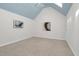 Spacious bedroom features a blue ceiling, carpet, art and recessed lights at 88 Eltham, Rocky Mount, NC 27804