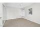 Neutral bedroom with a ceiling fan, a window, and a closet at 88 Eltham, Rocky Mount, NC 27804