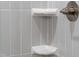 Close up of shower tiling at 904 Kensley Grove Ln Street 67, Fuquay Varina, NC 27526