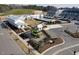 A playground is in the center of this planned community with a pool and clubhouse at 1020 Kentlands Dr, Durham, NC 27713