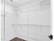 Walk-in closet features multiple shelves for maximum storage at 105 Blooms Way, Kenly, NC 27542