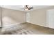 Spacious bedroom with neutral walls, carpeted floors, and ample closet space at 105 Ryder Cup Cir, Raleigh, NC 27603
