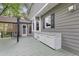 Outdoor deck featuring a built-in outdoor kitchen area, perfect for entertaining and enjoying outdoor meals at 117 Vicksburg Dr, Cary, NC 27513