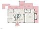 Detailed first floor plan showcasing the layout of the kitchen, living room, and screened porch at 1208 Lexington Farm Rd, Apex, NC 27502