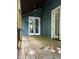 Outdoor deck with natural wood flooring, ceiling fan and providing a relaxing exterior space at 1310 Pender St, Raleigh, NC 27610