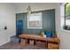 Inviting mud room with bench seating, organized storage, and natural light, offering practical style at 1329 Mebane St, Burlington, NC 27217