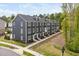 Beautiful new construction townhomes with eye-catching curb appeal and well-maintained landscaping at 139 Callowhill Ln, Durham, NC 27713