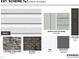 Samples of the exterior materials and color scheme used for the home at 144 Global Ave, Fuquay Varina, NC 27526