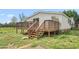 Spacious deck perfect for outdoor entertaining in a private backyard at 1729 Crawford Rd, Graham, NC 27253