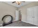 Inviting bedroom with a closet for storage and easy access to other rooms at 1730 Willie Pace Rd, Burlington, NC 27217