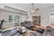 Stylish living room features plush seating, a cozy atmosphere, and natural light at 1730 Willie Pace Rd, Burlington, NC 27217