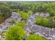 Neighborhood boasts picturesque townhouses surrounded by lush greenery, creating a serene community atmosphere at 201 Lakewater Dr, Cary, NC 27511