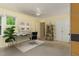 Office with shelving, natural light and modern workspace at 201 Lakewater Dr, Cary, NC 27511