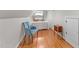 Cozy bedroom with a comfortable bed, stylish chair, and a charming nightstand at 204 Oxford Mill Ct, Cary, NC 27518