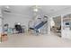 Large bonus room with carpet and features a basketball game and computer workstation at 204 Oxford Mill Ct, Cary, NC 27518