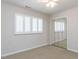 Well-lit bedroom with wide-slat blinds and mirrored closet doors at 222 Kelso Ct, Cary, NC 27511