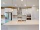 Beautiful kitchen with stainless steel appliances and a large island at 2313 Bay Minette Sta # 543, Apex, NC 27502
