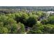 Aerial view of a home nestled within a lush, green, wooded area at 251 Sequoia Dr, Louisburg, NC 27549