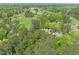 Picturesque aerial view of the neighborhood, showcasing the lush greenery and golf course in the area at 2805 Chelsea Cir, Durham, NC 27707
