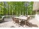 Spacious outdoor deck with ample seating and a dining area for outdoor entertaining at 2805 Chelsea Cir, Durham, NC 27707