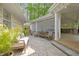 Charming outdoor patio perfect for relaxation and entertaining at 2805 Chelsea Cir, Durham, NC 27707