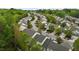 Aerial view of the neighborhood at 292 Joshua Glen Ln, Cary, NC 27519