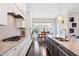 Stylish kitchen with stainless steel appliances, and view of the eat in dining area at 3037 Freeman Farm Way, Rolesville, NC 27571