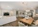 Expansive living space with an open layout, featuring living, dining, and kitchen areas at 33 Highpointe Dr, Pittsboro, NC 27312