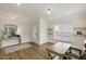 Bright office space with hardwood floors, lots of light and a neutral color palette at 33 Highpointe Dr, Pittsboro, NC 27312