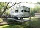 Spacious RV parking pad with full hookups and easy access at 38 Maple Cir, Pittsboro, NC 27312