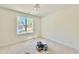 This bedroom has a large window and ample natural light at 3817 Coach Lantern Ave, Wake Forest, NC 27587