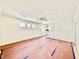 Spacious living room with a ceiling fan and bright lighting at 3817 Coach Lantern Ave, Wake Forest, NC 27587
