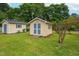 Backyard with well-maintained sheds offering ample storage space and convenient access at 3913 Vesta Dr, Raleigh, NC 27603
