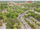 An aerial view of property, near Downtown Cary, showing it's proximity to the Cary Station and Downtown Cary Park at 408 Madison Ave, Cary, NC 27513