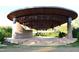 Outdoor amphitheater with unique circular design and stage at 408 Madison Ave, Cary, NC 27513