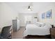 Light-filled bedroom with ample natural light, a desk area, and comfortable furnishings for rest and study at 42 Riverwalk Ter, Durham, NC 27704