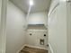 Utility room ready for washer and dryer at 427 Earnest Way # L24, Kenly, NC 27542