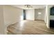 Bright living room showcasing hardwood floors and modern finishes at 427 Earnest Way # L24, Kenly, NC 27542