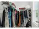 Spacious closet with abundant storage and organized shelving at 433 Wait Ave # 100, Wake Forest, NC 27587