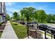 Front exterior view showcasing landscaping, sidewalk, and parking at 433 Wait Ave # 100, Wake Forest, NC 27587