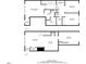 Upstairs floor plan including the primary bedroom, hall, and Gathering room at 433 Wait Ave # 100, Wake Forest, NC 27587