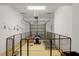 Garage setup for dog boarding or kennel with pet supplies at 433 Wait Ave # 100, Wake Forest, NC 27587