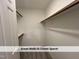 Walk-in closet with shelves and racks for organizing clothes and accessories at 4420 Beechnut Ln, Durham, NC 27707