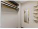 Walk-in closet with shelving for optimal storage at 5801 Forest Point Rd, Raleigh, NC 27610