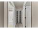 Hallway with doors leading to other rooms at 5801 Forest Point Rd, Raleigh, NC 27610