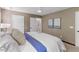 Relaxing main bedroom with calming colors, soft textures, and an ensuite bathroom at 5801 Forest Point Rd, Raleigh, NC 27610
