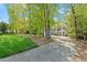 Picturesque home surrounded by lush greenery and mature trees, offering privacy and curb appeal at 605 Glen Eden Dr, Raleigh, NC 27612