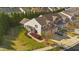 Beautiful townhome featuring a well-manicured lawn and private driveway at 617 Sealine Dr, Cary, NC 27519